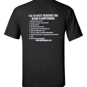 10 Best Reasons for Being a Bartender<span class="reg">®</span>